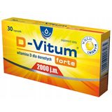 D-Vitum Forte 2000 j.m., 30 kapsułek - miniaturka zdjęcia produktu