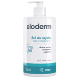 Eloderm, żel do mycia ciała i włosów 2w1, od 1 dnia życia, 750 ml - miniaturka zdjęcia produktu