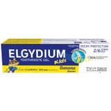 Elgydium Kids, przeciwpróchnicowa pasta do zębów dla dzieci 2-6 lat, bananowa, 50 ml - miniaturka zdjęcia produktu