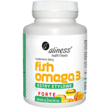 Aliness Fish Omega 3 Forte Estry 500/250 mg, 60 kapsułek - miniaturka zdjęcia produktu