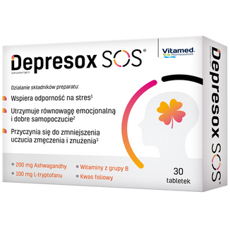 Depresox SOS, 60 tabletek Depresox SOS, 60 tabletek - zdjęcie produktu