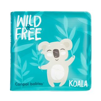 Canpol Babies, miękka książeczka kąpielowa z piszczkiem, Wild Animals - zdjęcie produktu