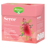 Herbapol Serce, herbatka ziołowa, 2 g x 20 saszetek - miniaturka zdjęcia produktu