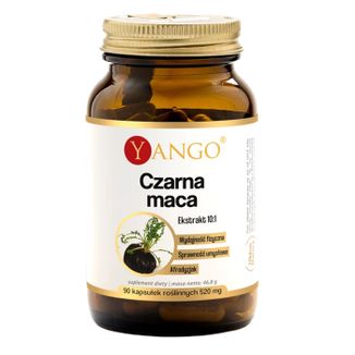 Yango Czarna maca, 90 kapsułek - zdjęcie produktu