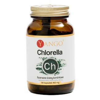 Yango Chlorella, rozerwane ściany komórkowe, 90 kapsułek - zdjęcie produktu