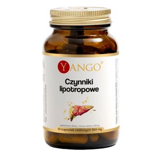 Yango Czynniki Lipotropowe, 90 kapsułek - zdjęcie produktu