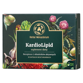 Herbal Monasterium KardioLipid, 30 kapsułek wegetariańskich - zdjęcie produktu