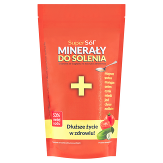 SuperSól Minerały do solenia, 500 g - zdjęcie produktu