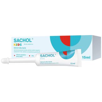 Sachol Kids na afty i aftowe zapalenie jamy ustnej, żel, 15 ml - zdjęcie produktu