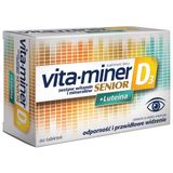 Vita-miner Senior D3 + Luteina, 60 tabletek USZKODZONE OPAKOWANIE - miniaturka zdjęcia produktu