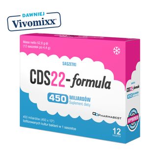 CDS22-Formula 450 miliardów (dawniej Vivomixx 450), proszek do sporządzania zawiesiny doustnej, 12 saszetek - zdjęcie produktu