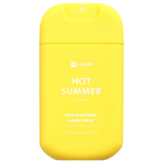 HiSkin Hot Summer, spray do dezynfekcji rąk, citrus, 30 ml - zdjęcie produktu