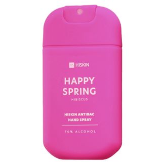 HiSkin Happy Spring, spray do dezynfekcji rąk, hibiscus, 30 ml - zdjęcie produktu