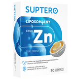 Suptero Liposomalny Cynk Zn, 30 kapsułek - miniaturka zdjęcia produktu
