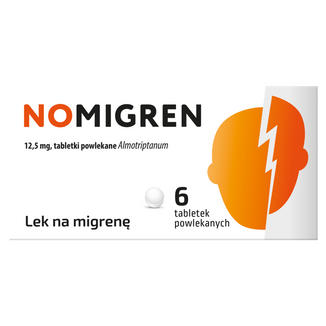 Nomigren 12,5 mg, 6 tabletek powlekanych - zdjęcie produktu