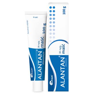 Alantan 20 mg/1 g, maść, 100 g USZKODZONE OPAKOWANIE - zdjęcie produktu