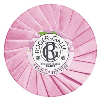 Roger & Gallet Feuille de The, mydło w kostce,  100 g - zdjęcie produktu