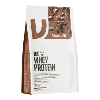 OstroVit 100% Whey Protein, smak czekoladowy, 700 g - zdjęcie produktu
