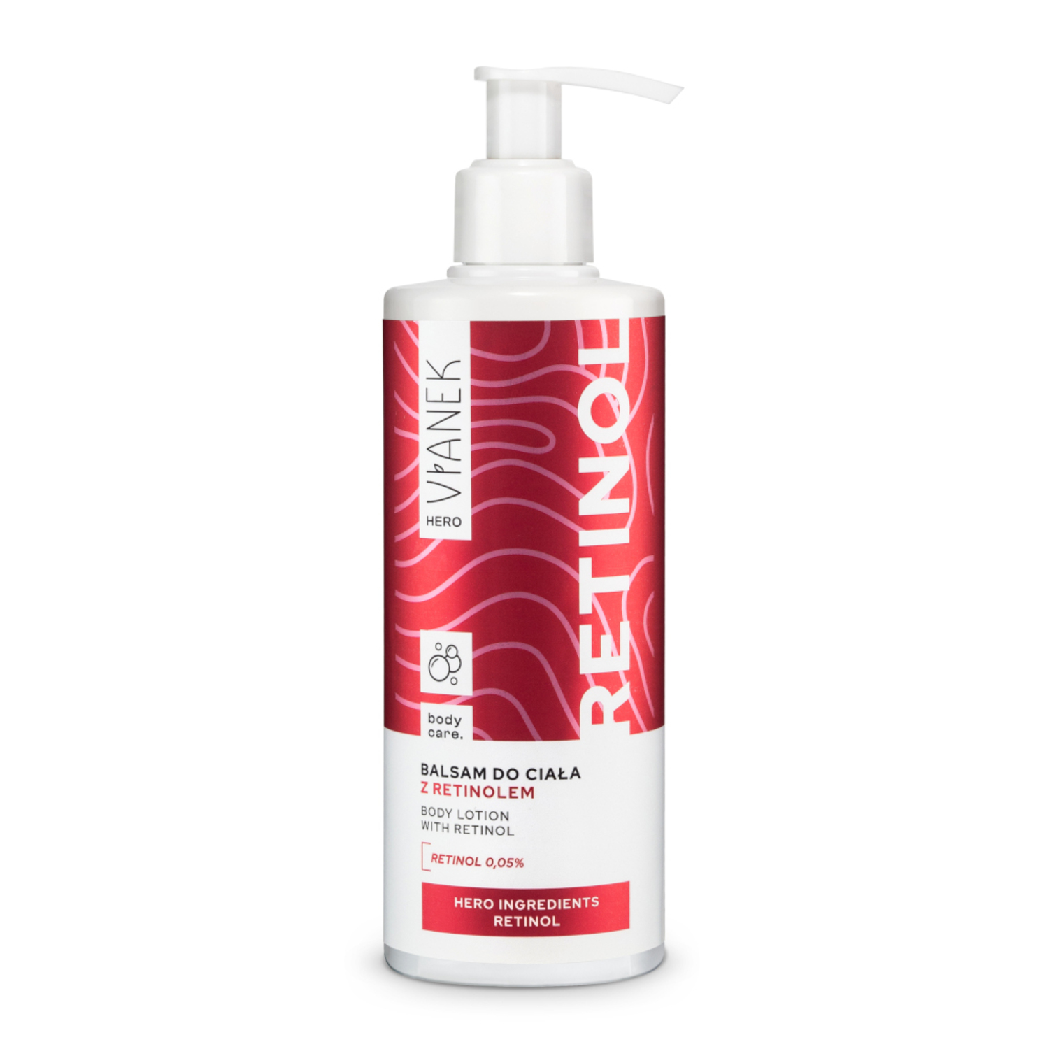 Vianek Vianek Hero Retinol, Körperlotion mit Retinol, 300 ml — Inhaltsstoffe und Bewertung