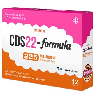 CDS22-Formula 225 miliardów, proszek do sporządzania zawiesiny doustnej, 12 saszetek - zdjęcie produktu