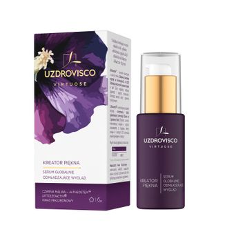 Uzdrovisco Virtuose Kreator Piękna, serum globalnie odmładzające wygląd, 30 ml KRÓTKA DATA Uzdrovisco Virtuose Kreator Piękna, serum globalnie odmładzające wygląd, 30 ml KRÓTKA DATA - zdjęcie produktu