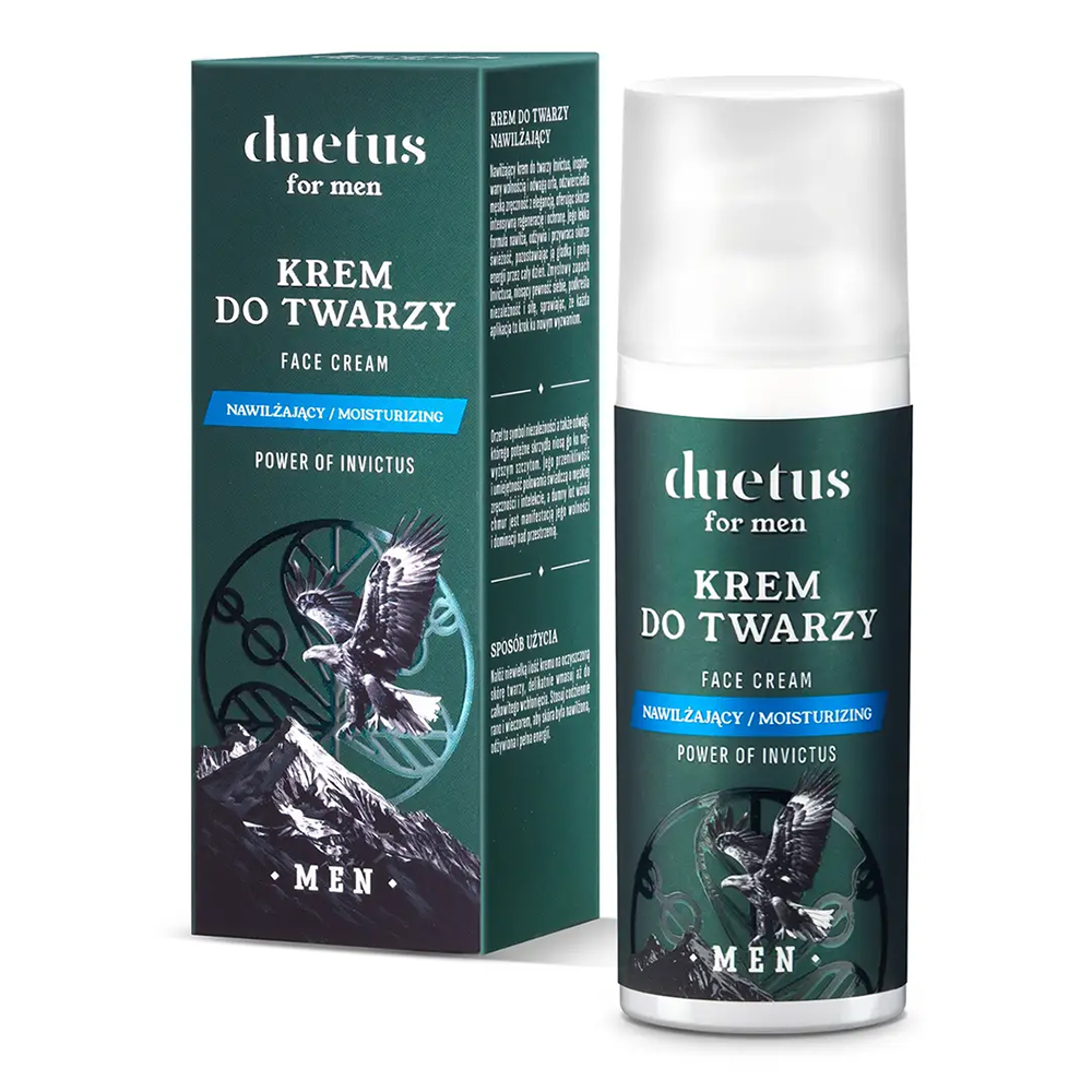 Duetus Duetus For Men, feuchtigkeitsspendend Gesichtscreme, 50 ml — Inhaltsstoffe und Bewertung