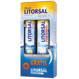 Zdrovit Litorsal Senior+, 24 tabletki musujące + Litorsal Forte, smak mango-marakuja, 24 tabletki musujące - miniaturka zdjęcia produktu