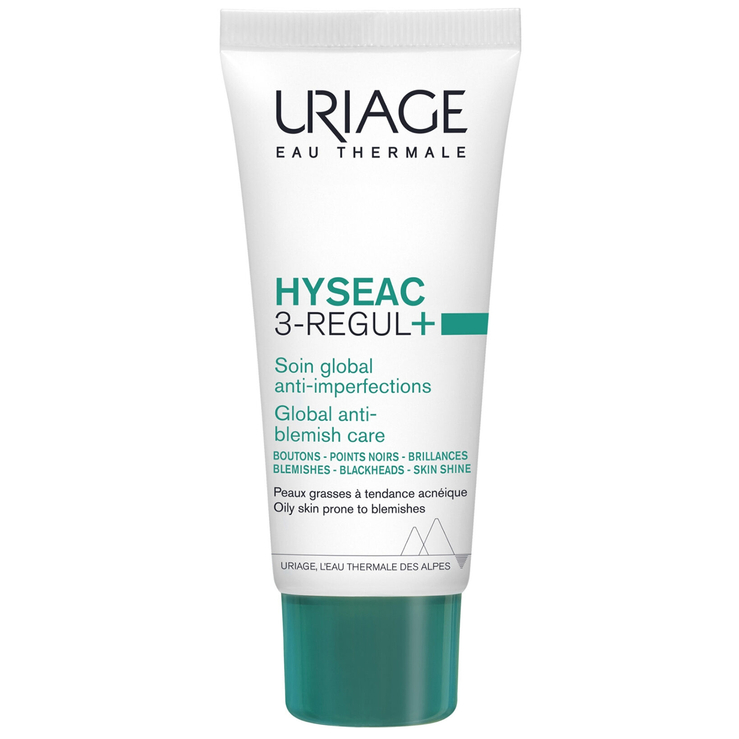 Uriage Uriage Hyséac 3-Regul+, umfassend Pflege gegen Unreinheiten, Creme, 40 ml — Inhaltsstoffe und Bewertung
