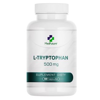 Medfuture L-Tryptophan 500 mg, 60 kapsułek - zdjęcie produktu
