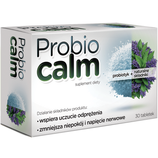 Probiocalm, 30 tabletek KRÓTKA DATA Probiocalm, 30 tabletek KRÓTKA DATA - zdjęcie produktu