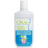 Oral7 Moisturising Mouthwash, płyn do płukania jamy ustnej, 500 ml - miniaturka zdjęcia produktu