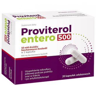 Proviterol Entero 500, 20 kapsułek - zdjęcie produktu