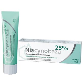 Niacynobaza 25%, skoncentrowane serum z niacynamidem, do twarzy i ciała, 30 g - zdjęcie produktu