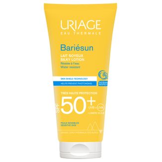 Uriage Bariesun, jedwabiste mleczko do skóry wrażliwej, SPF 50+, 100 ml KRÓTKA DATA - zdjęcie produktu