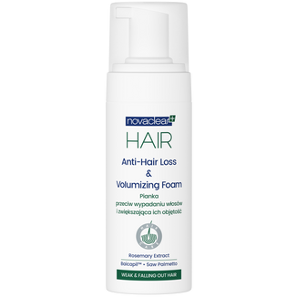 Novaclear Hair, pianka przeciw wypadaniu włosów i zwiększająca ich objętość, 150 ml - zdjęcie produktu