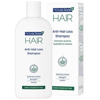 Novaclear Hair, szampon przeciw wypadaniu włosów, 250 ml - zdjęcie produktu