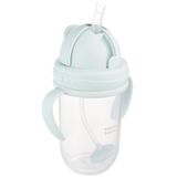 Canpol Babies, kubek niekapek z rurką i odważnikiem, zielony, 56/623, od 6 miesiąca, 270 ml - miniaturka zdjęcia produktu