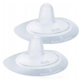 NUK, silikonowe osłonki brodawki sutkowej, rozmiar S, 2 sztuki - miniaturka zdjęcia produktu