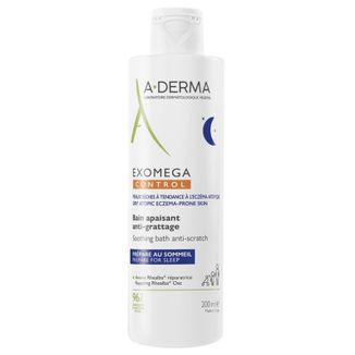 A-Derma Exomega Control, kąpiel kojąca przeciw drapaniu, po 6 miesiącu, 200 ml - zdjęcie produktu