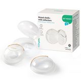BabyOno, muszle laktacyjne, kolektory mleka, 2 sztuki - miniaturka zdjęcia produktu