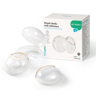 BabyOno, muszle laktacyjne, kolektory mleka, 2 sztuki - zdjęcie produktu