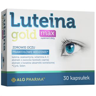Luteina Gold Max, 30 kapsułek - zdjęcie produktu