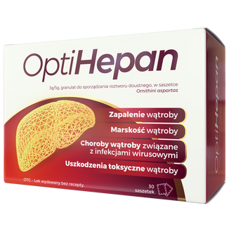 OptiHepan, 3g/5g, granulat do sporządzania roztworu doustnego, 30 saszetek - zdjęcie produktu