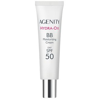 Agenity Hydra-Ox, nawilżający krem BB, SPF 50, 20 medium beige, 30 ml - zdjęcie produktu