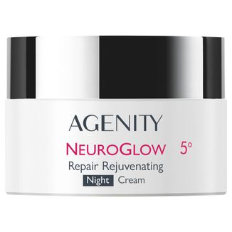 Agenity 5° NeuroGlow, naprawczy krem odmładzający na noc, 50 ml USZKODZONE OPAKOWANIE - zdjęcie produktu