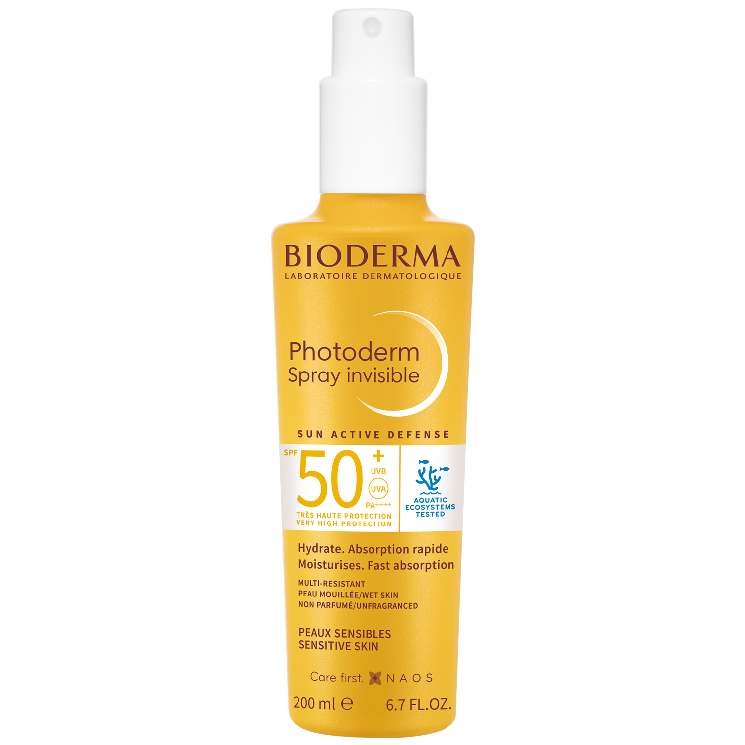 Bioderma Bioderma Photoderm Spray Invisible, leicht spray für den Körper und Gesicht, SPF 50+, 200 ml — Inhaltsstoffe und Bewertung