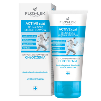 Floslek Active cold, żel na bóle mięśni i stawów, 100 ml - zdjęcie produktu