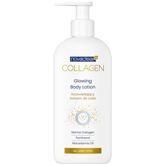 Novaclear Collagen, balsam rozświetlający do ciała, 180 ml - zdjęcie produktu