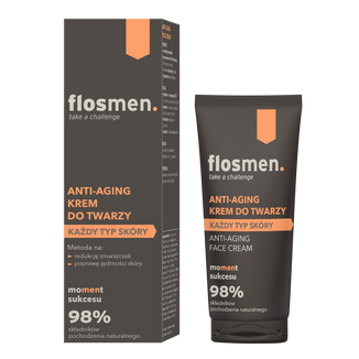 Floslek Flosmen Anti-Aging, krem do twarzy, 50 ml - zdjęcie produktu