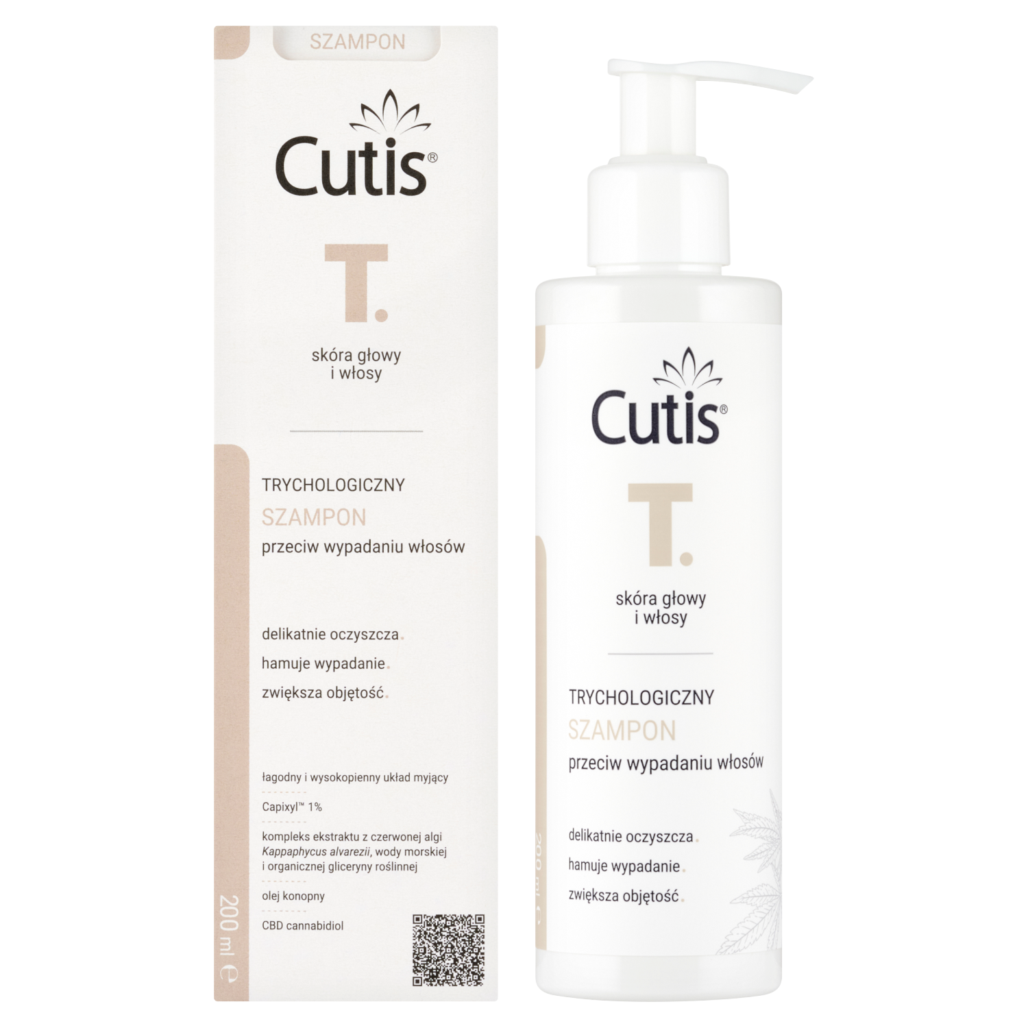 Cutis Cutis T-trichologisch, Shampoo gegen Haarausfall,  200 ml — Inhaltsstoffe und Bewertung
